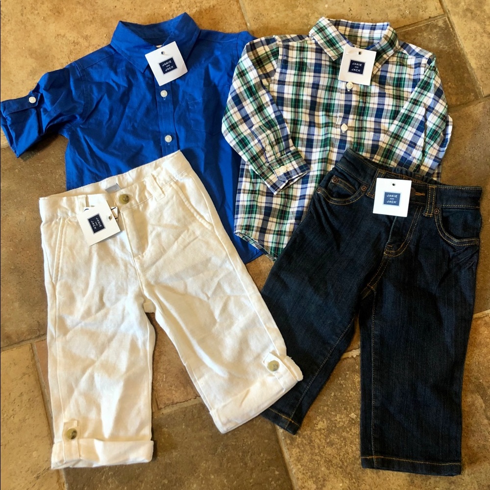Janie & Jack Boys Outfits
